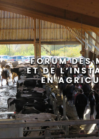 Forum à l'installation et aux métiers de l'agriculture à Dinéault (29)
