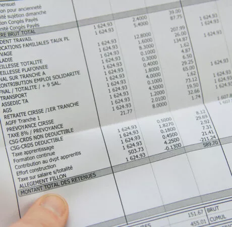 Réaliser mes bulletins de paie