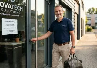 fermeture entreprise été