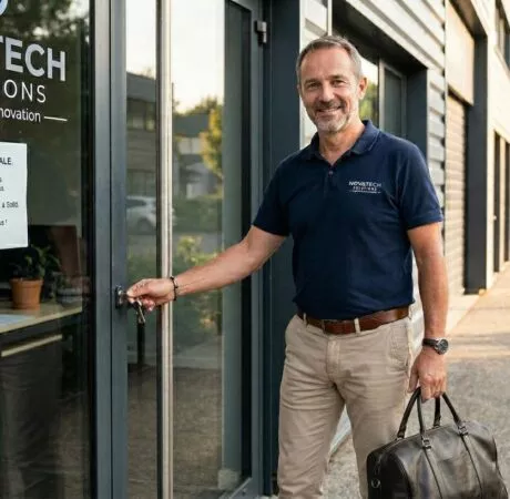 fermeture entreprise été